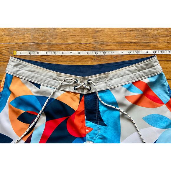 BILLABONG 19" Multicolored Retro Boardshorts sz 34 - Picture 8 of 12